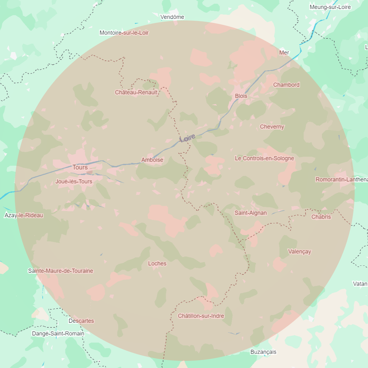 Zone d'intervention